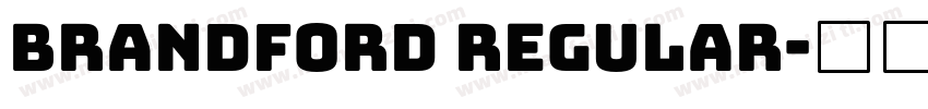 Brandford Regular字体转换